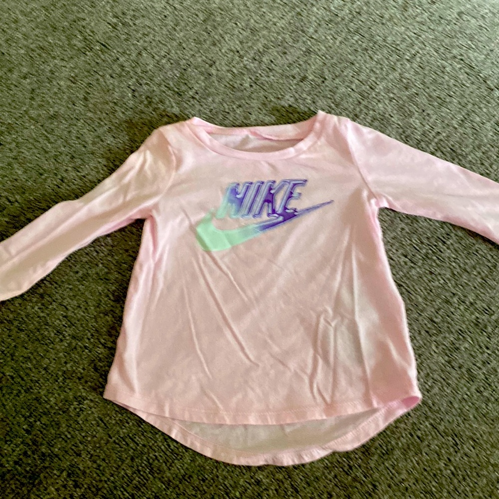 Pink Long sleeve Nike T-shirt